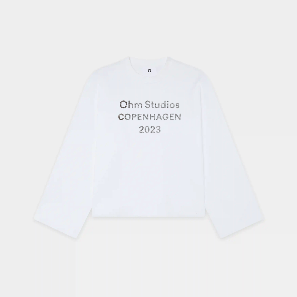Logo White Long Sleeve