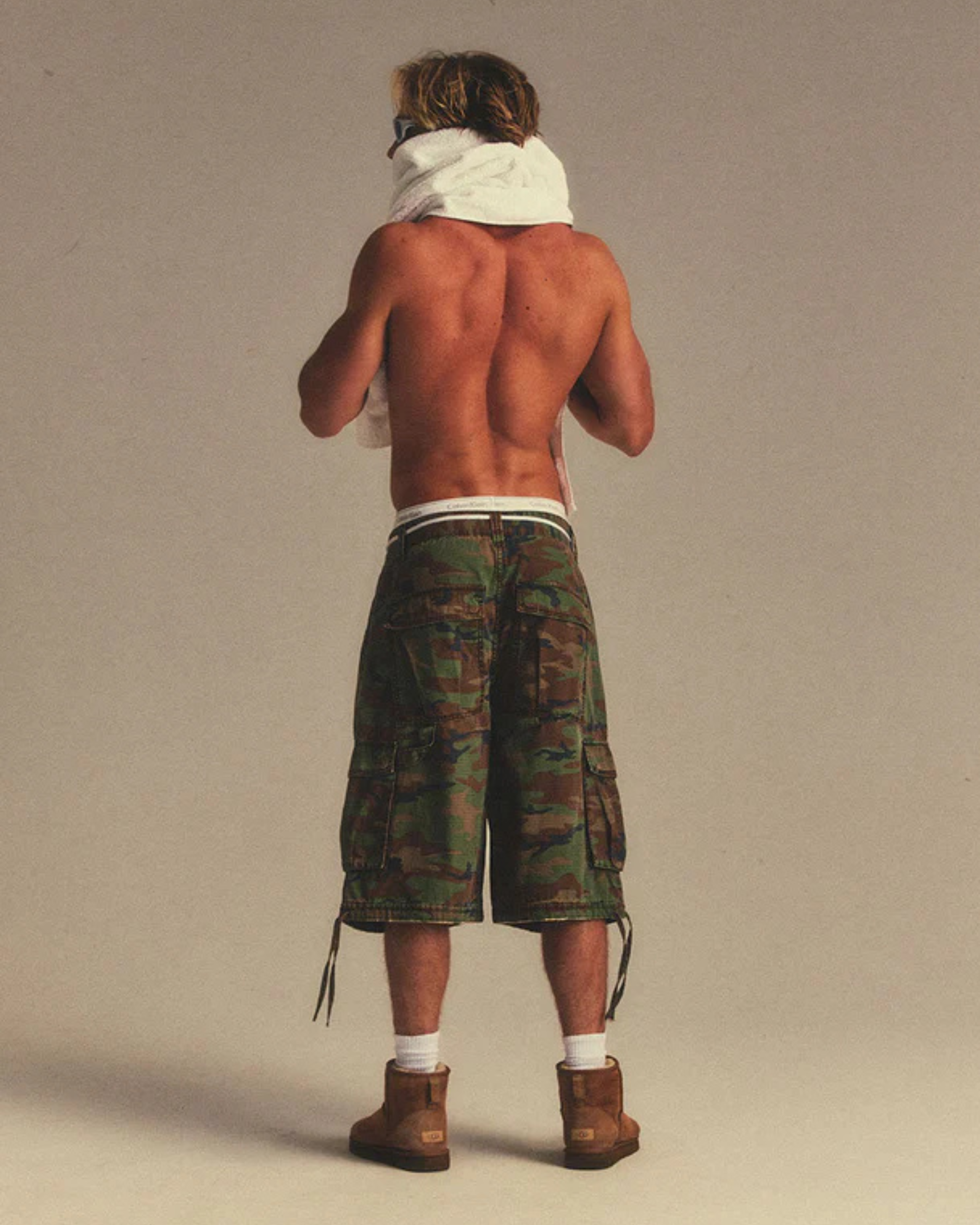 Baggy Camo Shorts