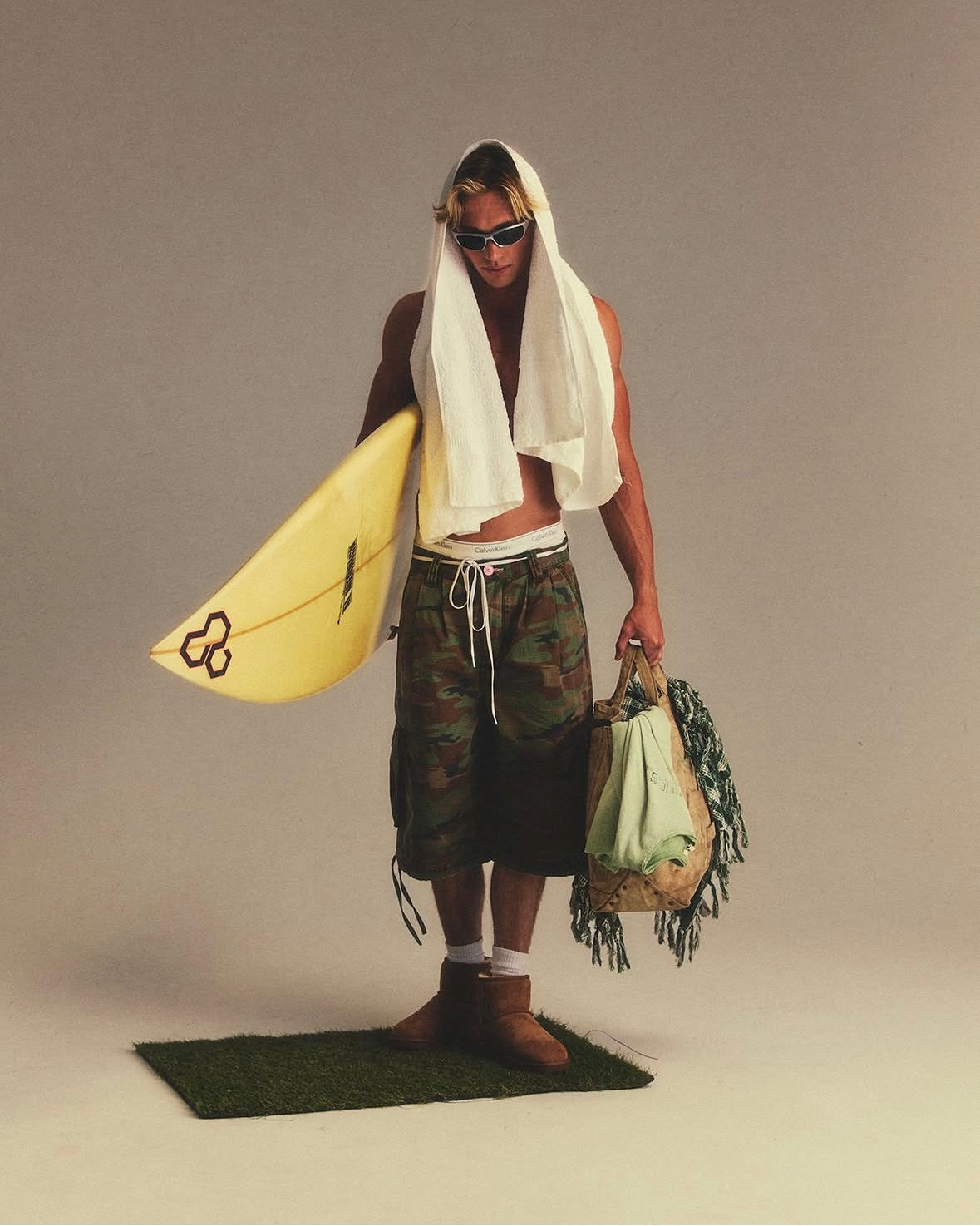 Baggy Camo Shorts