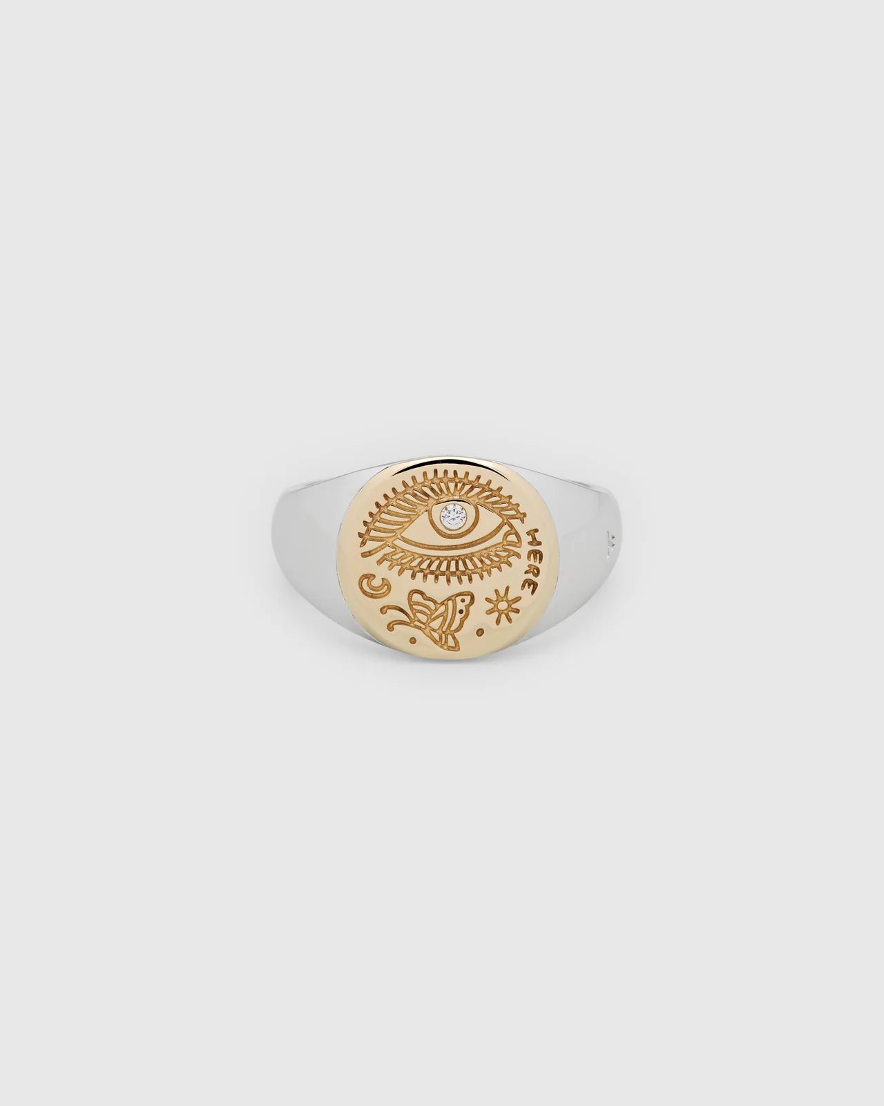 Butterfly Ring Gold