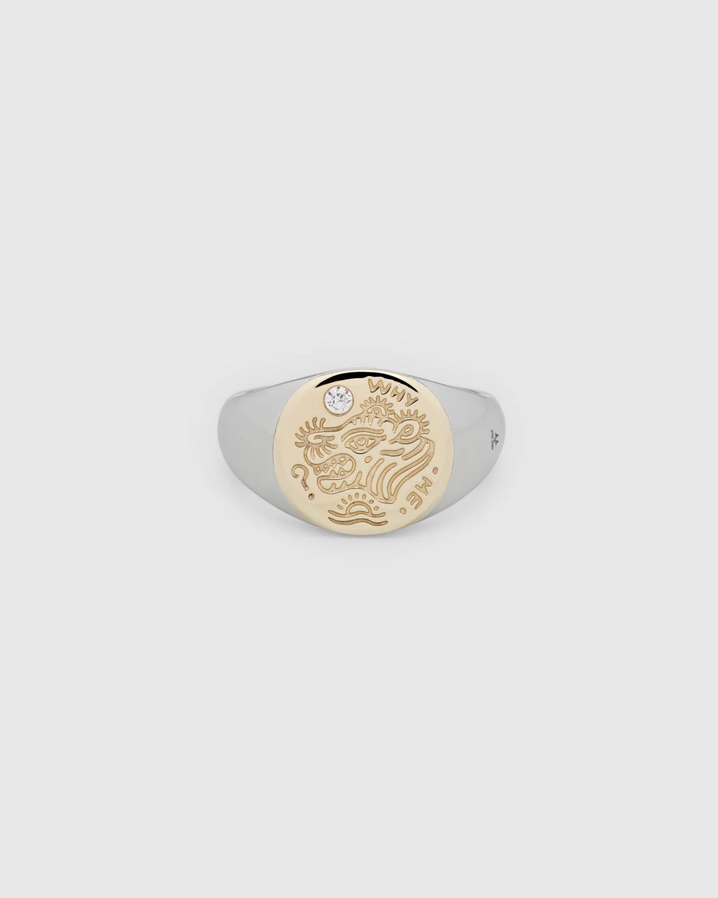 Why Me Ring Gold