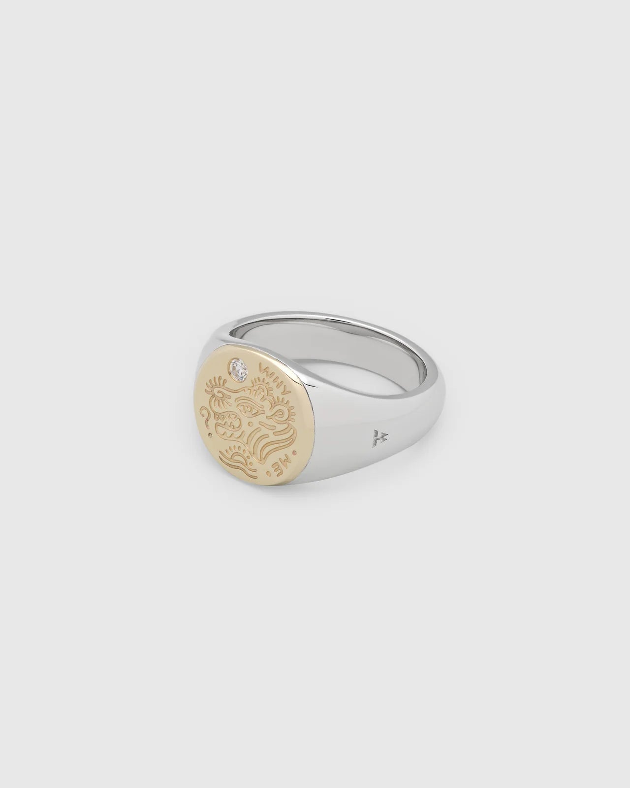 Why Me Ring Gold