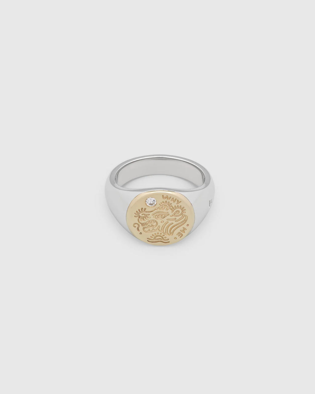 Why Me Ring Gold