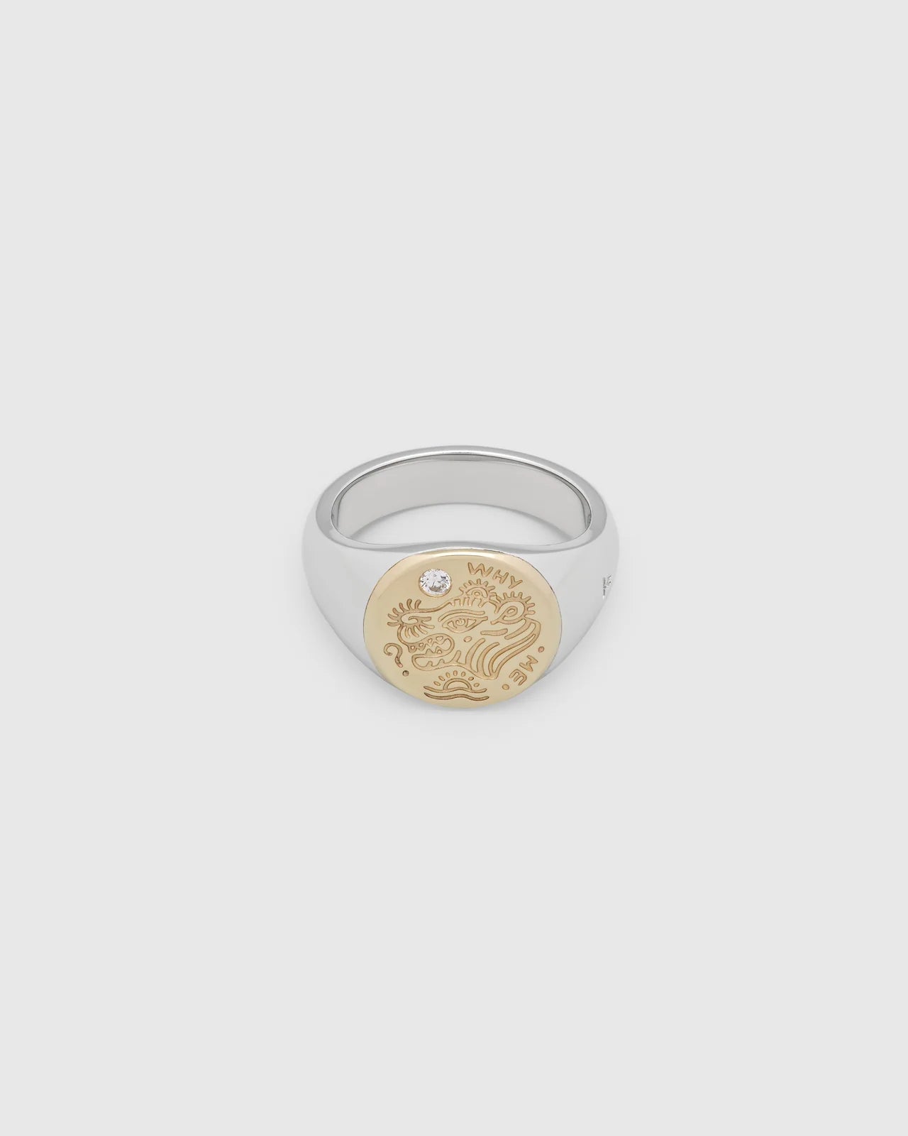 Why Me Ring Gold